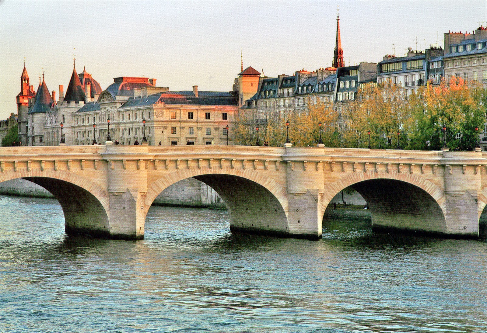 Pont neuf в Париже